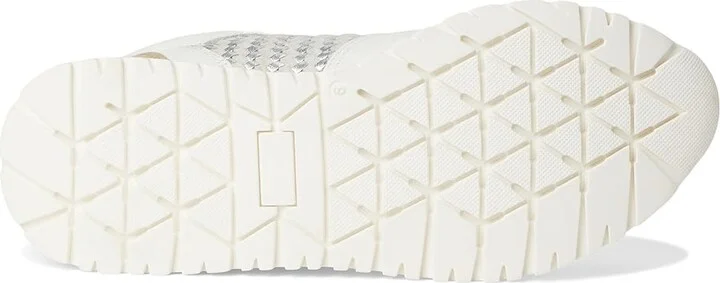 Lucky Brand Deva Woven Leather Sneaker Women's Shoes White : 5.5 B - Medium - Image 3
