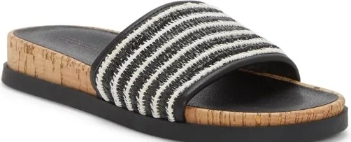 Lucky Brand Dylina Woven Band Sandal - Women's Accessories Shoes Sandals in Feather
