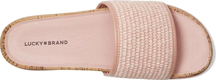 Lucky Brand Dylina Woven Band Sandals Women's Sandals Bellini : 8 B - Medium, Synthetic - Image 2