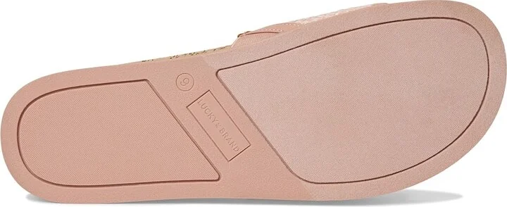 Lucky Brand Dylina Woven Band Sandals Women's Sandals Bellini : 8 B - Medium, Synthetic - Image 3