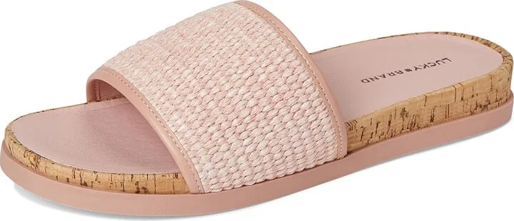 Lucky Brand Dylina Woven Band Sandals Women's Sandals Bellini : 8 B - Medium, Synthetic - Image 5