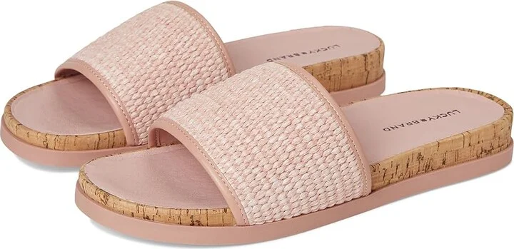 Lucky Brand Dylina Woven Band Sandals Women's Sandals Bellini : 8 B - Medium, Synthetic