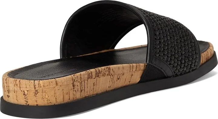 Lucky Brand Dylina Woven Band Sandals Women's Sandals Black : 6 B - Medium, Synthetic - Image 4
