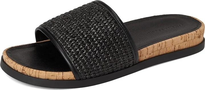 Lucky Brand Dylina Woven Band Sandals Women's Sandals Black : 6 B - Medium, Synthetic - Image 5