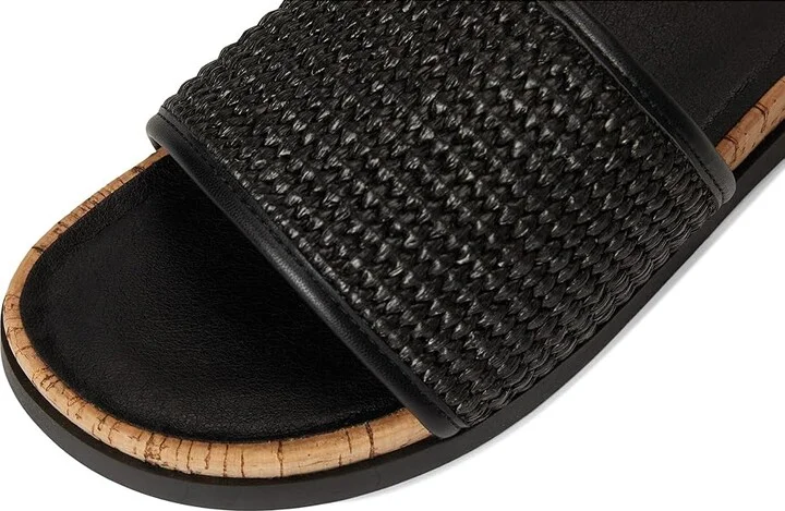 Lucky Brand Dylina Woven Band Sandals Women's Sandals Black : 6 B - Medium, Synthetic - Image 7