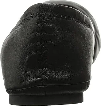 Lucky Brand Emmie Women's Flat Shoes Black : 5 W, Leather - Image 5