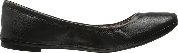 Lucky Brand Emmie Women's Flat Shoes Black : 5 W, Leather - Image 8