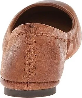 Lucky Brand Emmie Women's Flat Shoes Bourbon : 5 M, Leather - Image 5