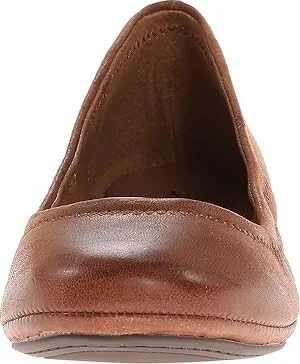 Lucky Brand Emmie Women's Flat Shoes Bourbon : 5 M, Leather - Image 6