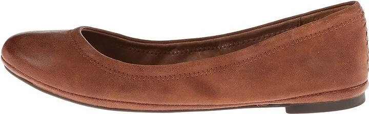 Lucky Brand Emmie Women's Flat Shoes Bourbon : 5 M, Leather - Image 7