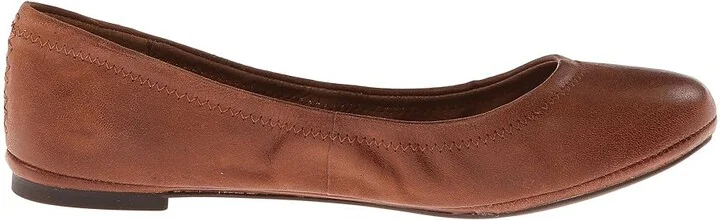Lucky Brand Emmie Women's Flat Shoes Bourbon : 5 M, Leather - Image 8