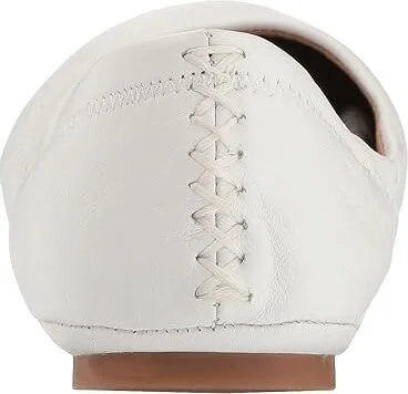 Lucky Brand Emmie Women's Flat Shoes Bright White : 6 M, Leather - Image 5