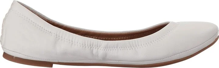 Lucky Brand Emmie Women's Flat Shoes Bright White : 6 M, Leather - Image 8