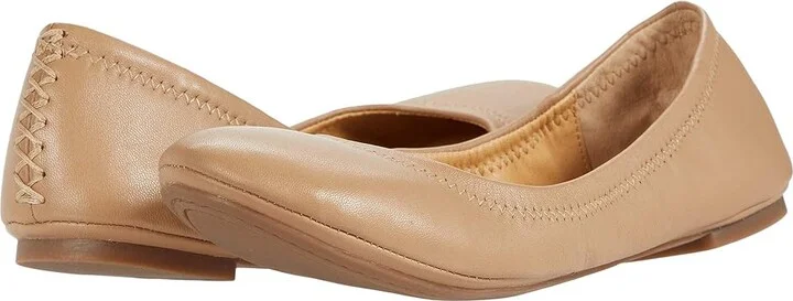 Lucky Brand Emmie Women's Flat Shoes Pale Beige : 5.5 M