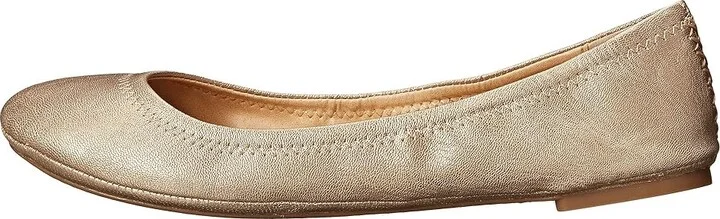Lucky Brand Emmie Women's Flat Shoes Platinum : 5.5 M, Leather - Image 7