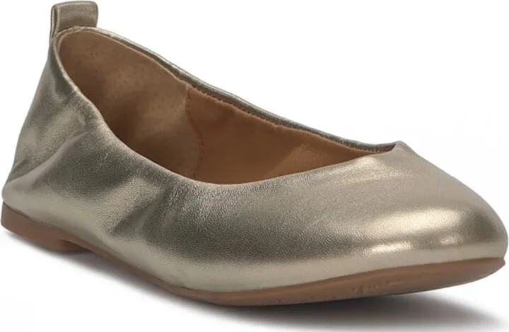 Gold Metallic Leather