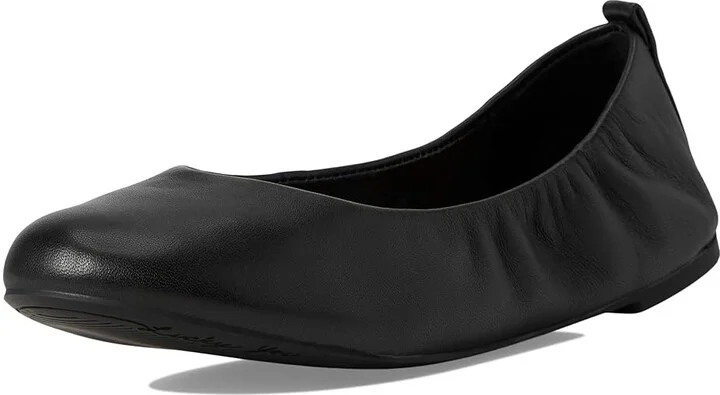Lucky Brand Emmielou Leather Ballet Flat Women's Flat Shoes Black : 9.5 B - Medium - Image 5
