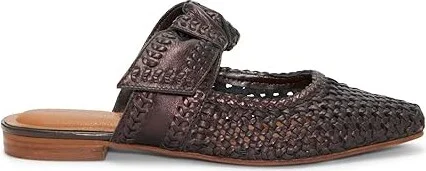 Lucky Brand Grenaldie Women's Flat Shoes Chocolate : 5.5 B - Medium, Leather/Polyester - Image 6