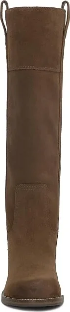 Lucky Brand Hybiscus Extra Wide Calf Women's Boots Desert Palm Extra Wide Calf : 8.5 M, Leather - Image 5