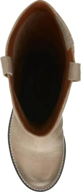 Lucky Brand Hybiscus Women's Boots Silver Cloud : 5 M, Leather - Image 2