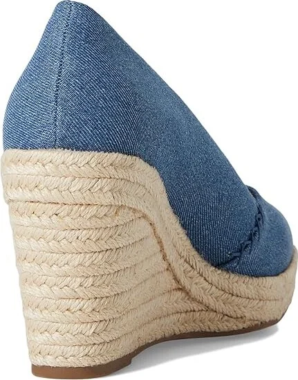 Lucky Brand Imula Espadrille Wedge High Women's Heels Medium : 5 B - Medium, Canvas - Image 4