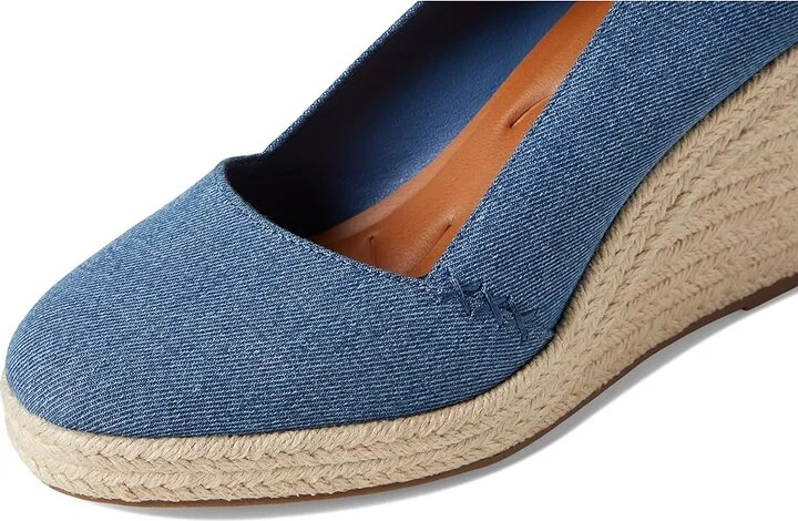 Lucky Brand Imula Espadrille Wedge High Women's Heels Medium : 5 B - Medium, Canvas - Image 7