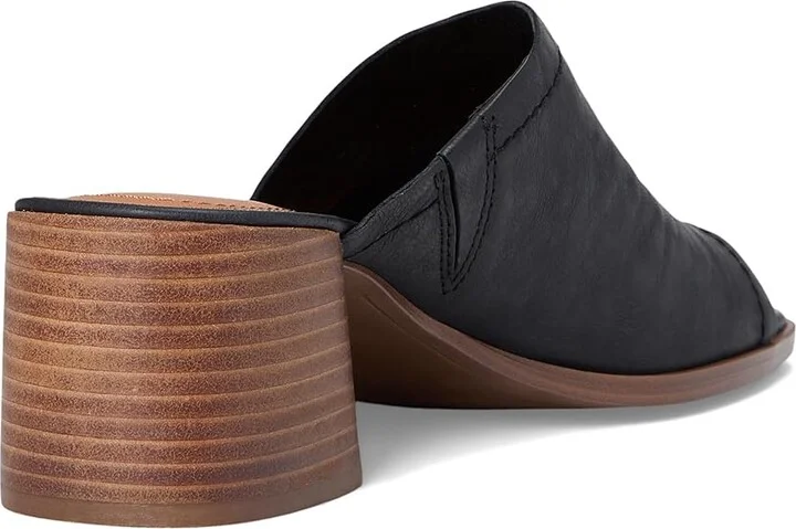 Lucky Brand Jamira Asymmetrical Mule Women's Sandals Black : 6 B - Medium, Leather - Image 4