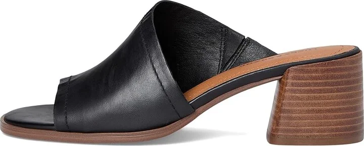Lucky Brand Jamira Asymmetrical Mule Women's Sandals Black : 6 B - Medium, Leather - Image 6