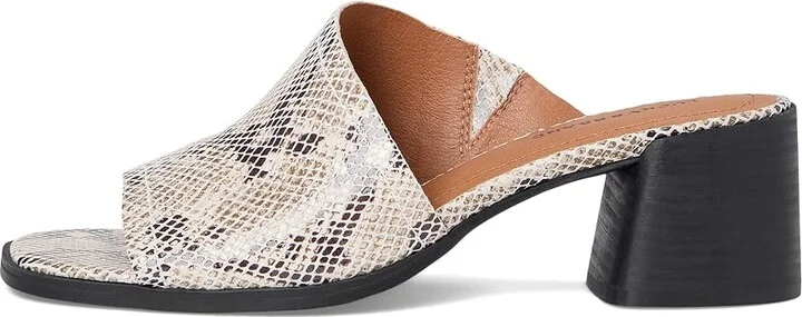 Lucky Brand Jamira Asymmetrical Mule Women's Sandals Natural : 6.5 B - Medium, Leather - Image 6