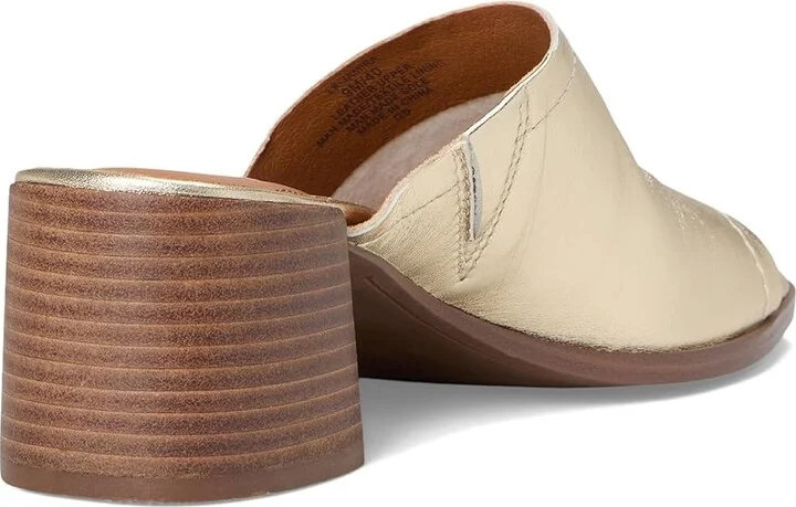 Lucky Brand Jamira Asymmetrical Mule Women's Sandals Platino : 11 B - Medium, Leather - Image 4