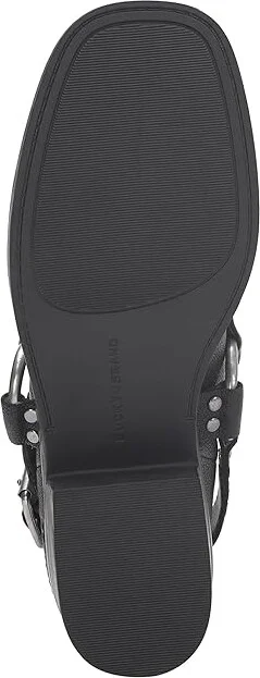 Lucky Brand Kalv High Women's Heels Black : 11 B - Medium, Leather - Image 3