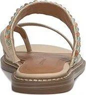 Lucky Brand Kaykey Women's Sandals Stucco : 6 M, Leather - Image 4