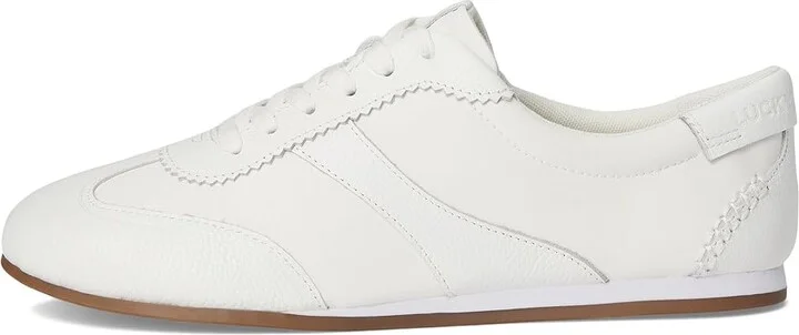 Lucky Brand Kofila Sneakers Women's Shoes White : 6.5 B - Medium, Leather - Image 6