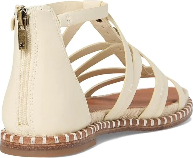 Lucky Brand Korina Beaded Gladiator Sandals Women's Sandals Dark Parchment : 7 B - Medium, Rubber - Image 4