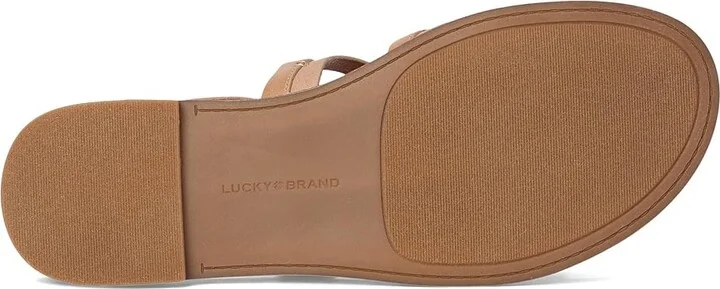 Lucky Brand Korina Beaded Gladiator Sandals Women's Sandals Rhodonite : 7 B - Medium, Rubber - Image 3