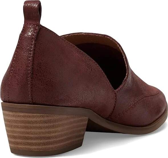 Lucky Brand Mahzan Women's Slip on Shoes Brownstone : 5 M, Leather - Image 4