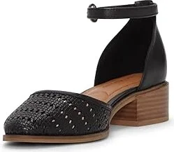 Lucky Brand Maliya Women's Sandals Black : 5 B - Medium, Leather - Image 4