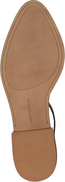 Lucky Brand Maliya Women's Sandals Pewter : 7.5 B - Medium, Leather - Image 3