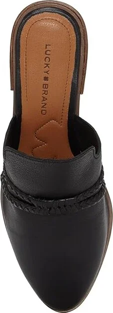 Lucky Brand Marisole High Women's Heels Black/Black : 5.5 B - Medium, Leather - Image 2