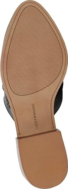 Lucky Brand Marisole High Women's Heels Black/Black : 5.5 B - Medium, Leather - Image 3