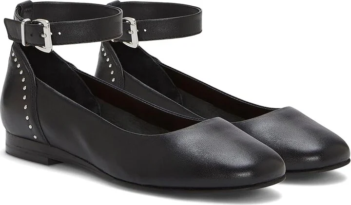 Lucky Brand Melsin Women's Flat Shoes Black : 5.5 B - Medium, Leather