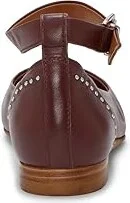 Lucky Brand Melsin Women's Flat Shoes Wine : 7.5 B - Medium, Leather - Image 4