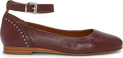 Lucky Brand Melsin Women's Flat Shoes Wine : 7.5 B - Medium, Leather - Image 6