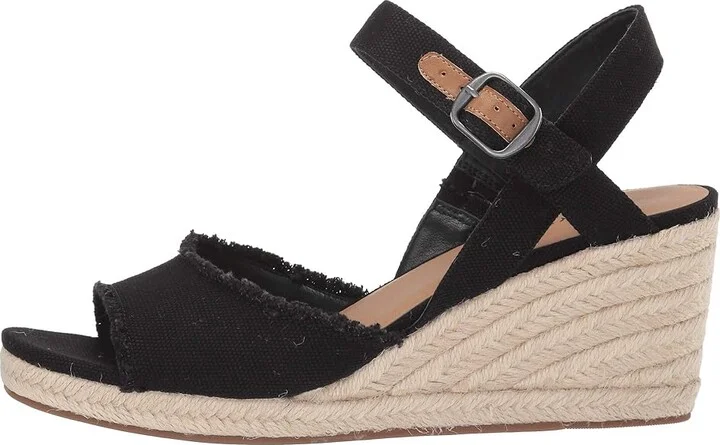 Lucky Brand Mindra Women's Shoes Black : 5 W, Textile - Image 7