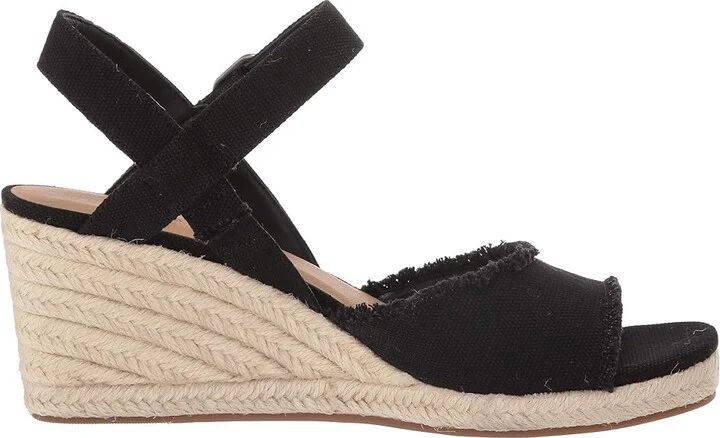 Lucky Brand Mindra Women's Shoes Black : 5 W, Textile - Image 8