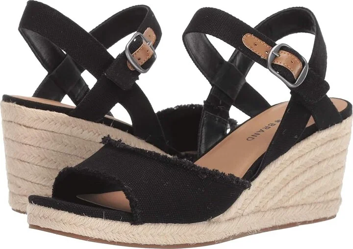 Lucky Brand Mindra Women's Shoes Black : 5 W, Textile