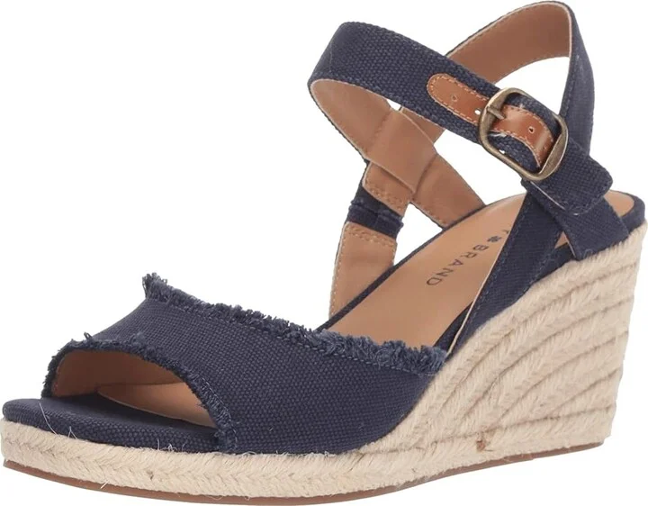 Lucky Brand Mindra Women's Shoes Indigo : 5.5 W, Textile - Image 2