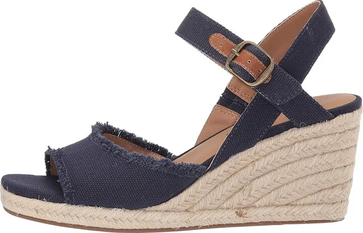 Lucky Brand Mindra Women's Shoes Indigo : 5.5 W, Textile - Image 7