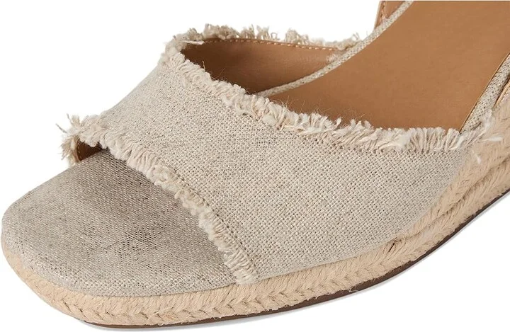 Lucky Brand Mindra Women's Shoes Natural/Plat : 7 W, Textile - Image 8