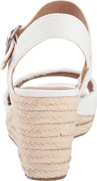 Lucky Brand Mindra Women's Shoes White : 5 W, Textile - Image 5